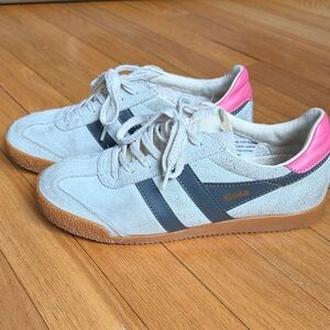 Gola Women's Sneakers in Gray, Pink, and Tan